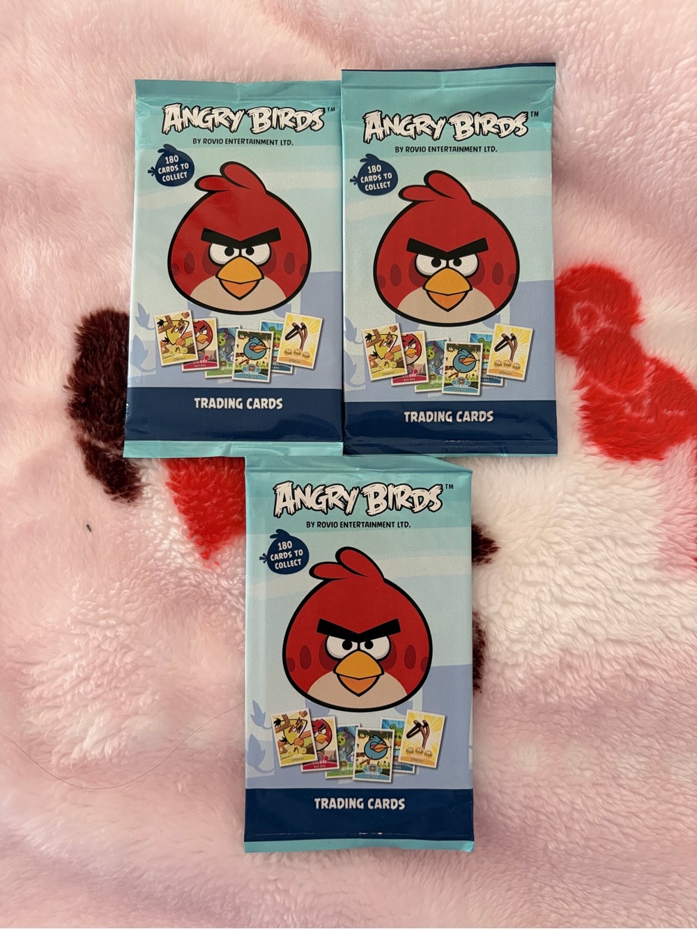 Angry Birds Sealed Card Packs